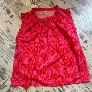 Floral Sleeveless Top